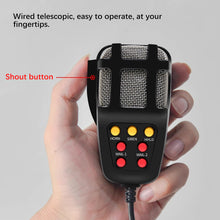 Load image into Gallery viewer, 12V 100W Car Horn Car Warning Alarm Speakers Loud Mic PA System Emergency Amplifier Hooter Police Siren Air Horn Megaphone Tone