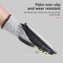 Load image into Gallery viewer, TPR Mechanical Anti Cutting Work Gloves Anti-vibration Anti-smashing Anti-collision Gloves Outdoor Cycling Rescue Safety Gloves