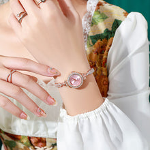 Load image into Gallery viewer, Ladies Quartz Watch Rhinestone Women's Watch Small Dial Slender Bracelet Freely Adjustable Accessories Quartz Watch