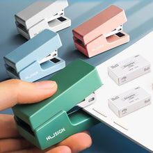 Load image into Gallery viewer, Mini Stapler Set Portable Color Paper Binding Machine Use 24/6 26/6 Staples Fashion Stationery Office Supplies