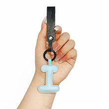 Load image into Gallery viewer, A to Z PU Leather Initial Letter Keychain For Women Fashion Cartoon Candy Color Bag Phone Pendant Car Key Chain Jewelry Gifts