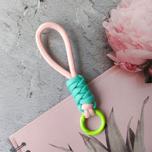 Load image into Gallery viewer, Creative Braided Lanyard Keychain For Phone Case Women Anti Lost Knot Rope Strap Car Key Chains Diy Accessories Fashion Keyring