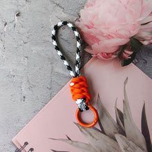 Load image into Gallery viewer, Creative Braided Lanyard Keychain For Phone Case Women Anti Lost Knot Rope Strap Car Key Chains Diy Accessories Fashion Keyring