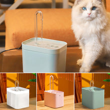 Load image into Gallery viewer, 1.5L Automatic Pet Cat Drinking Fountain USB Dogs Cats Electric Recirculate Mute Water Feeder Bowl Drinking Dispenser Filter