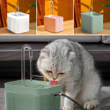 Load image into Gallery viewer, 1.5L Automatic Pet Cat Drinking Fountain USB Dogs Cats Electric Recirculate Mute Water Feeder Bowl Drinking Dispenser Filter