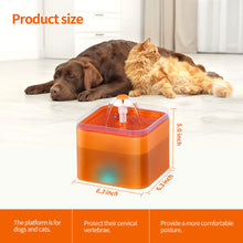 Load image into Gallery viewer, 2L Automatic Pet Cat Drinking Fountain USB Dogs Cats Electric Recirculate Mute Water Feeder Bowl Drinking Dispenser Filter