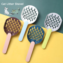Load image into Gallery viewer, Cat Litter Scooper Plastic Cat Litter Shovel With Base Self Cleaning Cat Litter Box Shovel Kitten Toilet Clean Tools Cat Supplies