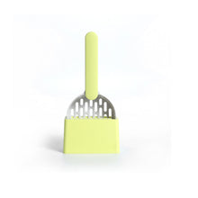 Load image into Gallery viewer, Cat Litter Scooper Plastic Cat Litter Shovel With Base Self Cleaning Cat Litter Box Shovel Kitten Toilet Clean Tools Cat Supplies