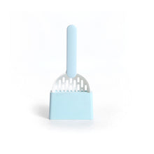 Load image into Gallery viewer, Cat Litter Scooper Plastic Cat Litter Shovel With Base Self Cleaning Cat Litter Box Shovel Kitten Toilet Clean Tools Cat Supplies