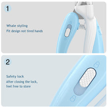 Load image into Gallery viewer, Cute Banana Whale Shaped Pet Nail Clippers with Light Cat Manicure Tools Pet Specialized Nail Clippers Dog Beauty and Cleaning Products