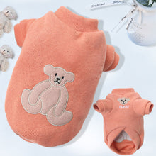Load image into Gallery viewer, Fashion Bear Patttern Pet Dog Cat T-shirt Pure Cotton Dog Clothes for French Bulldog Small Mediun Dogs Soft Breathable