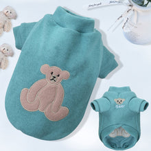Load image into Gallery viewer, Fashion Bear Patttern Pet Dog Cat T-shirt Pure Cotton Dog Clothes for French Bulldog Small Mediun Dogs Soft Breathable