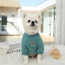 Load image into Gallery viewer, Fashion Bear Patttern Pet Dog Cat T-shirt Pure Cotton Dog Clothes for French Bulldog Small Mediun Dogs Soft Breathable