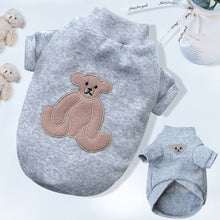 Load image into Gallery viewer, Fashion Bear Patttern Pet Dog Cat T-shirt Pure Cotton Dog Clothes for French Bulldog Small Mediun Dogs Soft Breathable