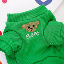 Load image into Gallery viewer, Fashion Bear Patttern Pet Dog Cat T-shirt Pure Cotton Dog Clothes for French Bulldog Small Mediun Dogs Soft Breathable