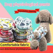 Load image into Gallery viewer, Pet Dog Panties Dog Physiological Pants XS-L Diaper Sanitary Washable Female Dog Menstruation Underwear Briefs Jumpsuit