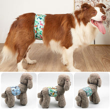 Load image into Gallery viewer, Pet Dog Panties Dog Physiological Pants XS-L Diaper Sanitary Washable Male Dog Menstruation Underwear Briefs Jumpsuit