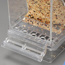 Load image into Gallery viewer, Bird Feeders Automatic Parrot Feeder Drinker Acrylic Seed Food Container Cage Accessories For Small And Medium Parakeets