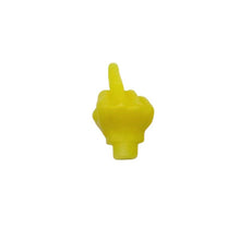 Load image into Gallery viewer, 1Pc/4Pcs Car Tire Valve Cap Decor Wheel Nozzle Dustproof Tyre Valve Stem Caps Middle Finger Styling Accessories