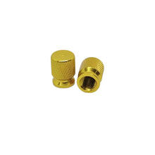 Load image into Gallery viewer, 2Pcs Aluminum Car Valve Caps Cover Tire Valve Stems Tyre Rim Stem Covers Auto Wheel Nipple Plugs
