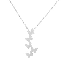 Load image into Gallery viewer, Ins Vintage Butterfly Necklace Women Golden Stainless Steel Fashion Five Butterflies Pendant Aesthetic Chain of Clavicle Choker Women Jewelry Gift