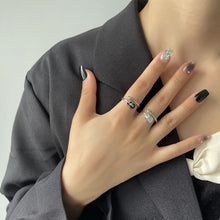 Load image into Gallery viewer, 2024 New Music Electric Guitar Ring Punk Rock Adjustable Finger Ring Fashion Open Ring Jewelry for Mens or Womens