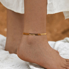 Load image into Gallery viewer, New Fashion Simple Heart Female Anklets Foot Jewelry Leg New Anklets On Foot Ankle Bracelets For Women Leg Chain Gifts