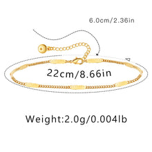 Load image into Gallery viewer, New Fashion Simple Heart Female Anklets Foot Jewelry Leg New Anklets On Foot Ankle Bracelets For Women Leg Chain Gifts