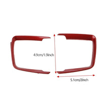 Load image into Gallery viewer, 2Pcs Car Interior Headlight Switch Frame Cover Trim Adjustment Sticker ABS For BMW F30 F31 F32 F34 3 4 Car Styling Accessories