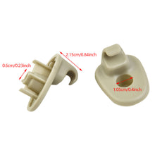 Load image into Gallery viewer, 2Pcs Car Sun Visor Clip Sun Visors Holder Hook Hanger Clips 1AR26BD1-AA For Jeep Liberty For CHEROKEE KK KJ Dodge Nitro