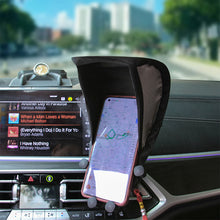 Load image into Gallery viewer, Car Dashboard Cell Phone Sunscreen Sunshield Phone Umbrella Sun Shade For Motorcycle Bike Car Anti-scald Car Interior Accessories