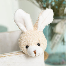 Load image into Gallery viewer, Cute Cartoon Plush Rabbit Bear Brooch Girl Clothes Badge Pins Backpacks Bear Pendant Decoration Accessories Soft Cute Pin