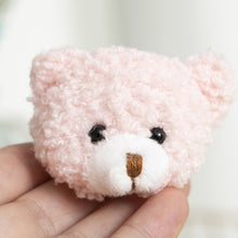 Load image into Gallery viewer, Cute Cartoon Plush Rabbit Bear Brooch Girl Clothes Badge Pins Backpacks Bear Pendant Decoration Accessories Soft Cute Pin