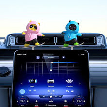 Load image into Gallery viewer, Car Interior Decoration Cute Bear Skateboard With Slide Rail Automatic Sliding Ornament Auto Interior Accessories