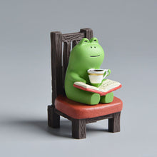 Load image into Gallery viewer, Frog Resin Miniature Dollhouse Accessories Office Decor Anime Statues Car Ornament Cute Handmade Craft Modern Art Model Mini Toy