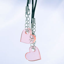 Load image into Gallery viewer, Heart Pendant Epoxy Resin Silicone Casting Mold with Hole DIY Earrings Necklace Keychain Jewellery Making Supplies