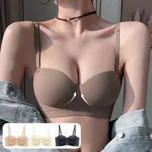 Load image into Gallery viewer, Seamless Bras For Women Soft 1/2 Cup Underwear Push Up Bra Bralette Comfort Invisible Brassiere Nonwire Simple Sexy Lingerie