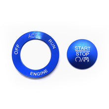Load image into Gallery viewer, Car Start Ignition Engine Start Stop Button Ring Cover Trim Sticker Button Decoration Switch Accessories For Dodge Challenger RAM 1500 Charger 2015-2021