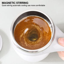 Load image into Gallery viewer, Automatic Coffee Stirring Cup Rechargeable Portable Stainless Steel Coffee Mug Creative Mugs