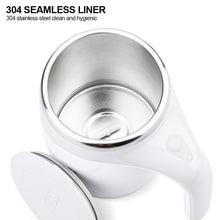 Load image into Gallery viewer, Automatic Coffee Stirring Cup Rechargeable Portable Stainless Steel Coffee Mug Creative Mugs
