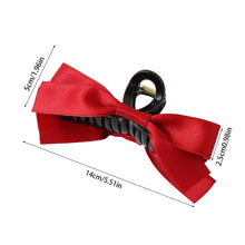 Load image into Gallery viewer, Sweet Bow Grab Clip Girls Elegant Ponytail Braid Claw Clip Sweet Shark Crab Hair Card Korean Exquisite Hair Accessories