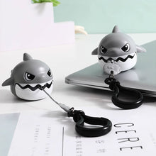 Load image into Gallery viewer, Pull Line Shark Keychain Pendant Keychain Simulation Removable Mouth Shark ABS Keychain Toy Anti-stress Schoolbag Pendants