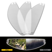 Load image into Gallery viewer, Universal Anti Fog Motorcycle Helmet Visor Film for AGV K5 K3SV Helmet Anti Fog Film Visor Sticker Clear Patch Film Moto Helmet Accessories