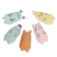 Load image into Gallery viewer, Cute Animal Shape Catnip Cats Toy Kitten Dinosaur Teeth Chewing Biting Plush Toys Cat Plush Thumb Pillow Pet Accessories