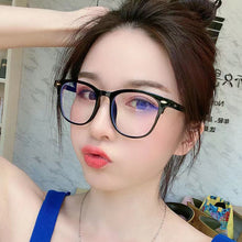 Load image into Gallery viewer, Transparent Computer Glasses Frame Women Men Anti Blue Light Round Glasses Blackout Glasses Optical Glasses Lenses Clear glasses