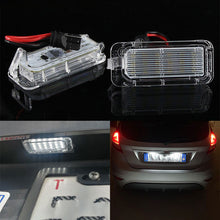 Load image into Gallery viewer, 1PC 12V Car License Plate Lights T10 LED Lamp Automotive Accessories For Ford Focus Fiesta Mondeo 5D MK4 C Max MK1 Kuga