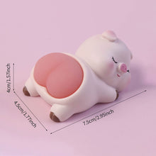 Load image into Gallery viewer, Cute Cartoon Car Ornament Ornaments Doll QQ's Ass Toys Panda Cat Rabbit Pig Decoration Gifts Car Interior Accessories