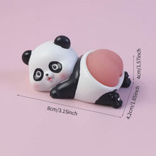 Load image into Gallery viewer, Cute Cartoon Car Ornament Ornaments Doll QQ's Ass Toys Panda Cat Rabbit Pig Decoration Gifts Car Interior Accessories