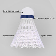 Load image into Gallery viewer, 3PCS Nylon Badminton Table Fiber Ball Head Flight Stability Resistance Strong Outdoor Training Entertainment Badminton Supplies