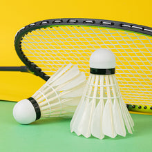 Load image into Gallery viewer, 12PCS Angnet Entertainment Grade Badminton Beatable Durable Outdoor Games Entertainment Training Duck Feather Badminton